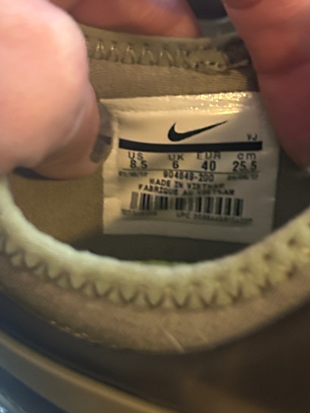 ⚡SALE Women’s NIKE Free TR Trainer Army Green Shoes - Size 8.5 - Picture 12 of 13